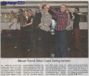 Neuer Trend West Coast Swing