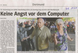 Seniorentag 2010 - keine Angst vor dem Computer